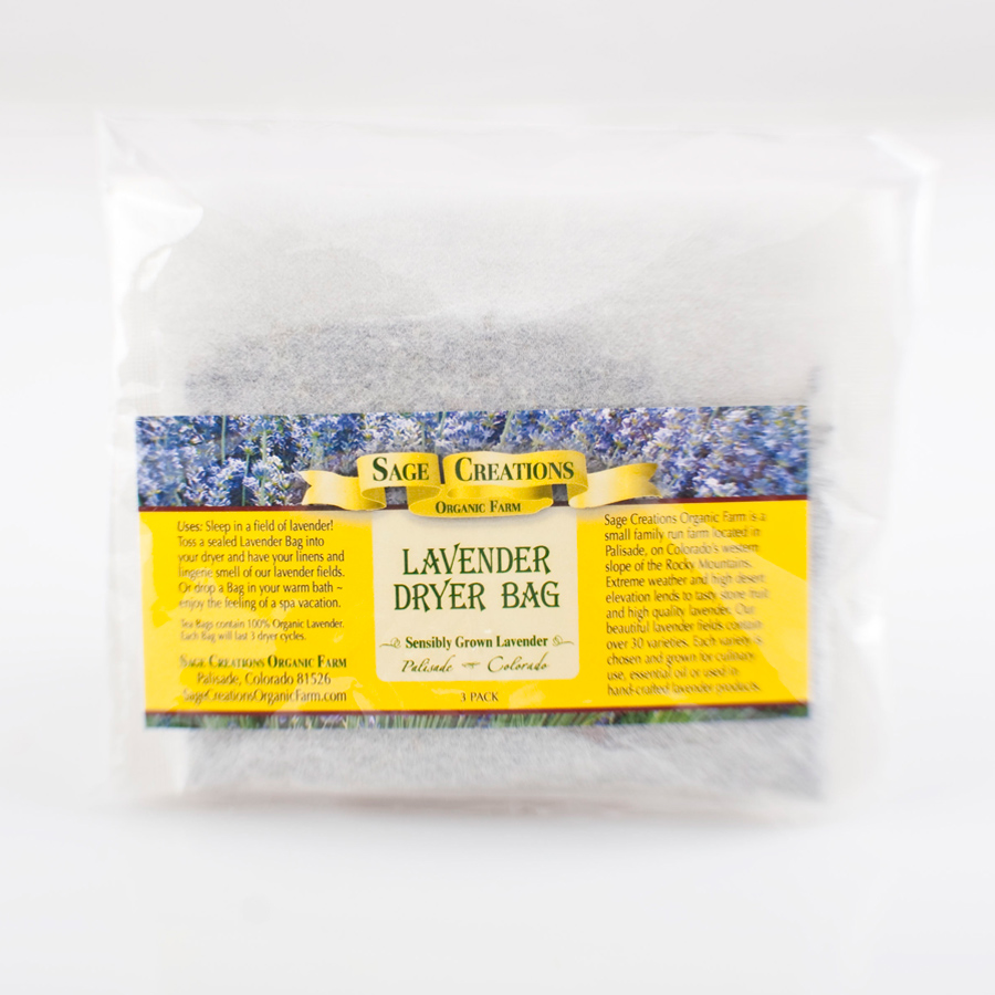 Lavender Laundry Dryer Bags - Sage Creations Organic Farm